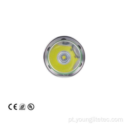 Manual do LED de alumínio mini lanterna recarregável de alta potência